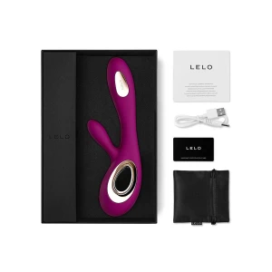 LELO - WIBRATOR FALI SORAYA KROLIK FIOLETOWY